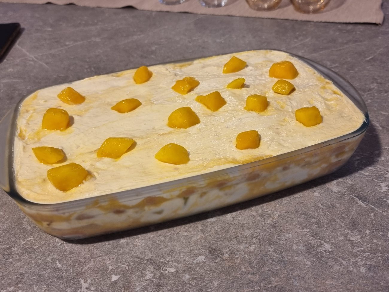 Tiramisu à la mangue